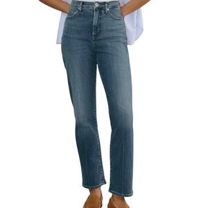 Everlane Curvy High Rise Skinny Blue Jeans